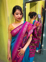 Load image into Gallery viewer, Raw Silk Blue Pink Kotki