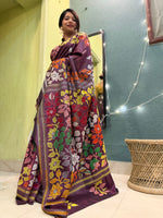 Load image into Gallery viewer, Blended Blore Kantha - Purple