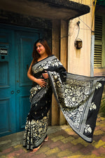 Load image into Gallery viewer, Bangalore silk Black