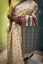 Load image into Gallery viewer, Assam Saree Green Red