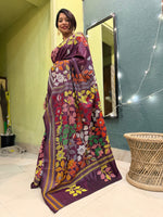 Load image into Gallery viewer, Blended Blore Kantha - Purple
