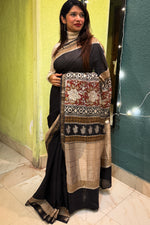 Load image into Gallery viewer, Linen Silk - Black
