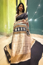 Load image into Gallery viewer, Linen Silk - Black
