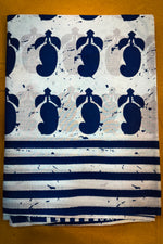 Load image into Gallery viewer, Cotton Printed Indigo Paisley
