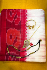 Load image into Gallery viewer, Sohag – Red Check with Kotki Border
