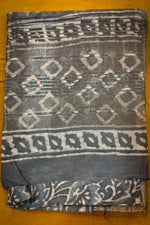 Load image into Gallery viewer, Semi-linen Chanderi Gray
