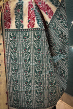 Load image into Gallery viewer, Assam Saree Green Red
