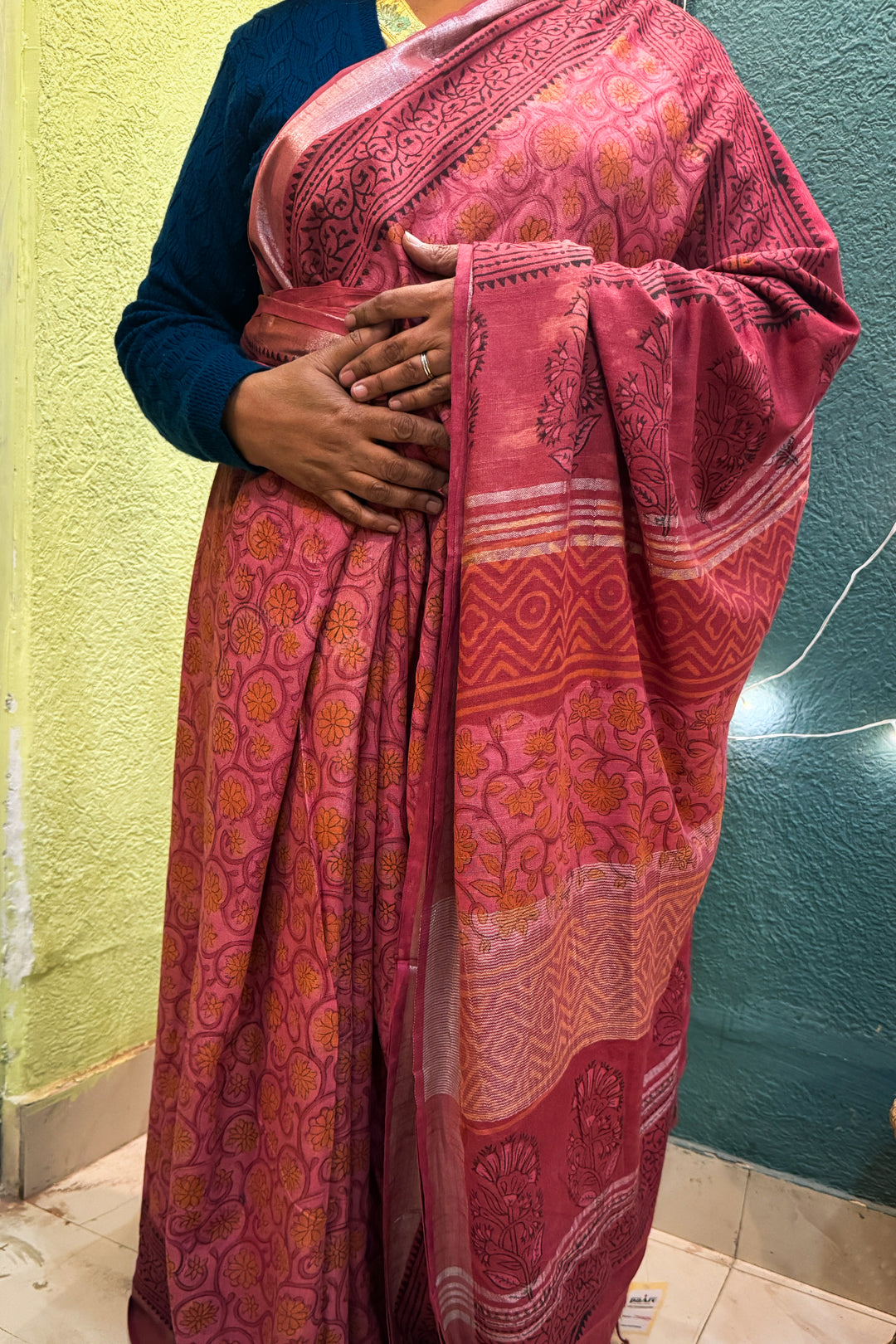 Linen Vanaspati Pink