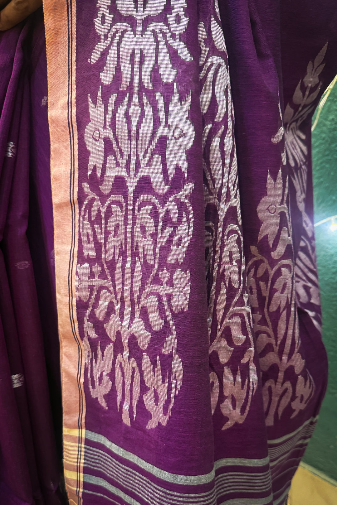 Mul Tant Cotton – Purple