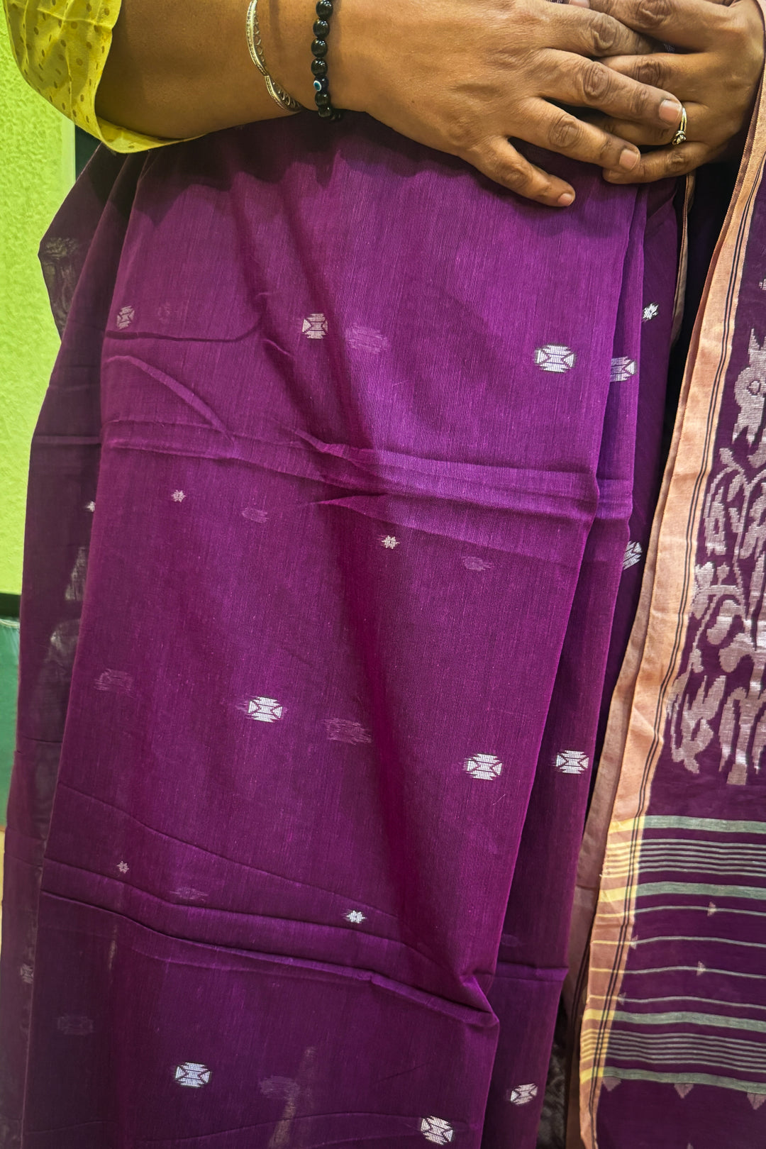 Mul Tant Cotton – Purple