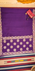 Load image into Gallery viewer, Khaddi Georgette Purple
