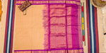 Load image into Gallery viewer, Purple and biscuit cotton gadwal
