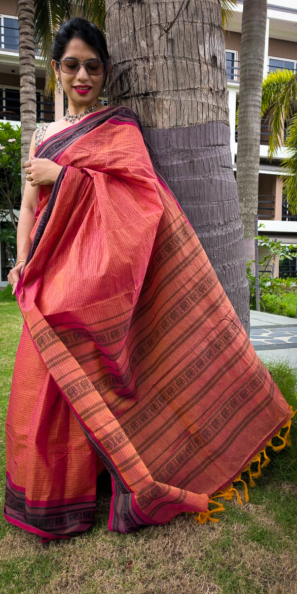 Chettinad Cotton - Pink