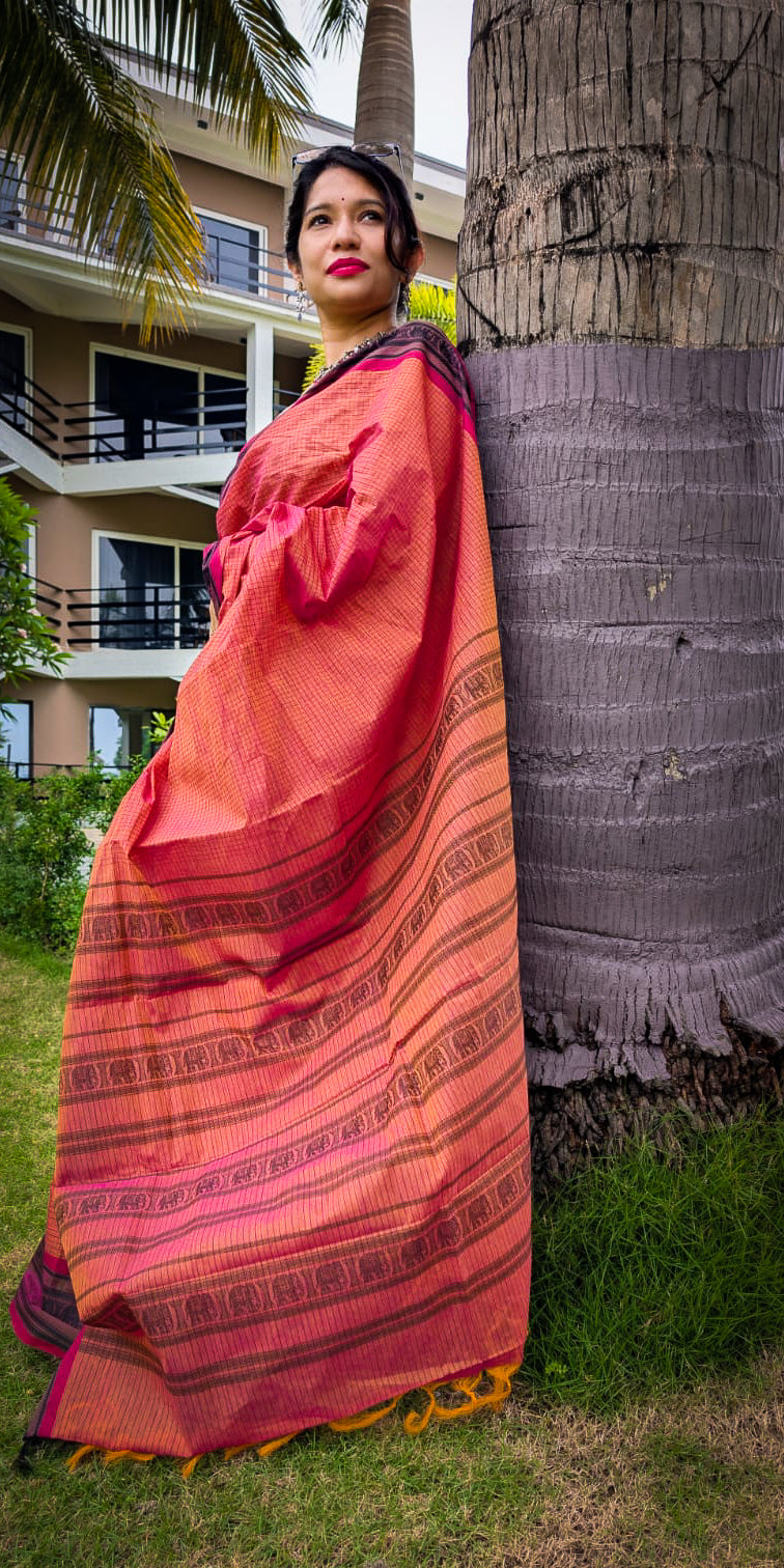 Chettinad Cotton - Pink