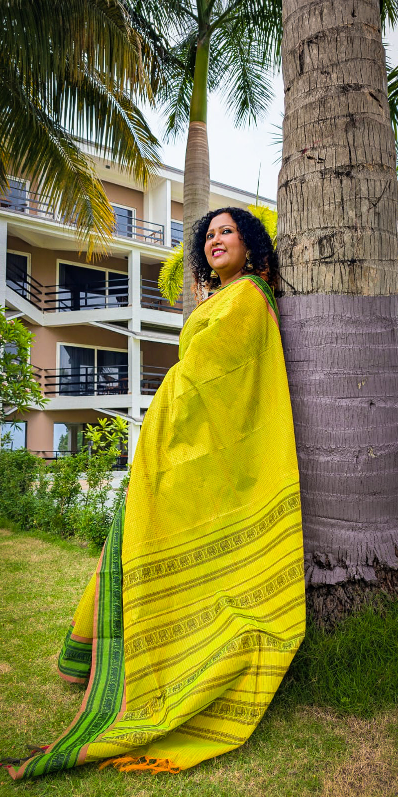 Chettinad Cotton - Green