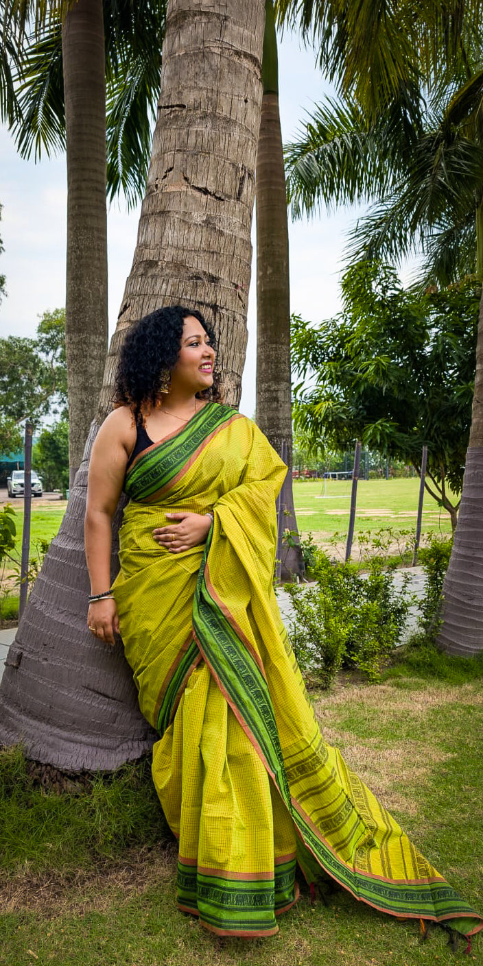 Chettinad Cotton - Green