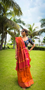 Load image into Gallery viewer, Chettinad Cotton - Orange
