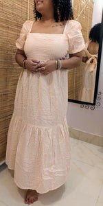 Load image into Gallery viewer, Orange Backless Sundress
