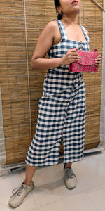 Load image into Gallery viewer, Green Check Dress
