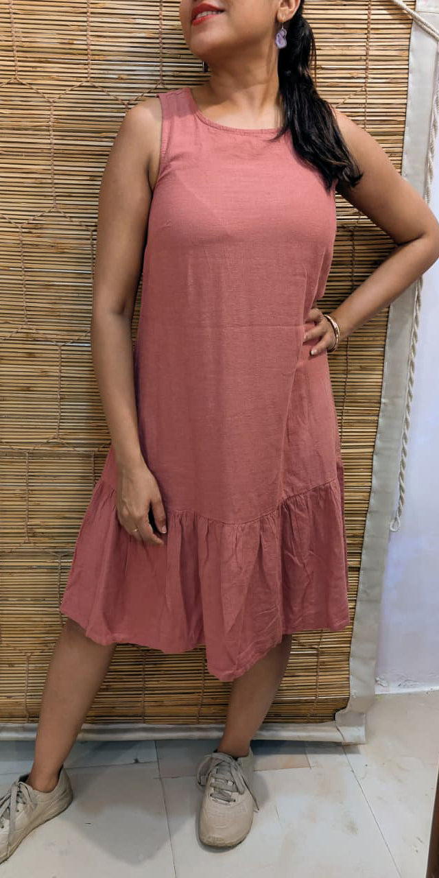 Salmon dress