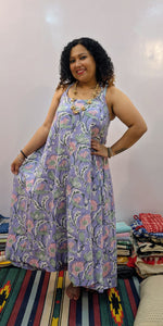 Load image into Gallery viewer, Beach Dress Lavendar
