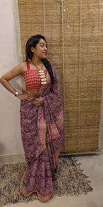 Load image into Gallery viewer, Mul Cotton Mirror Work Pink
