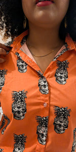 Load image into Gallery viewer, Quirky Skull Women's Shirt
